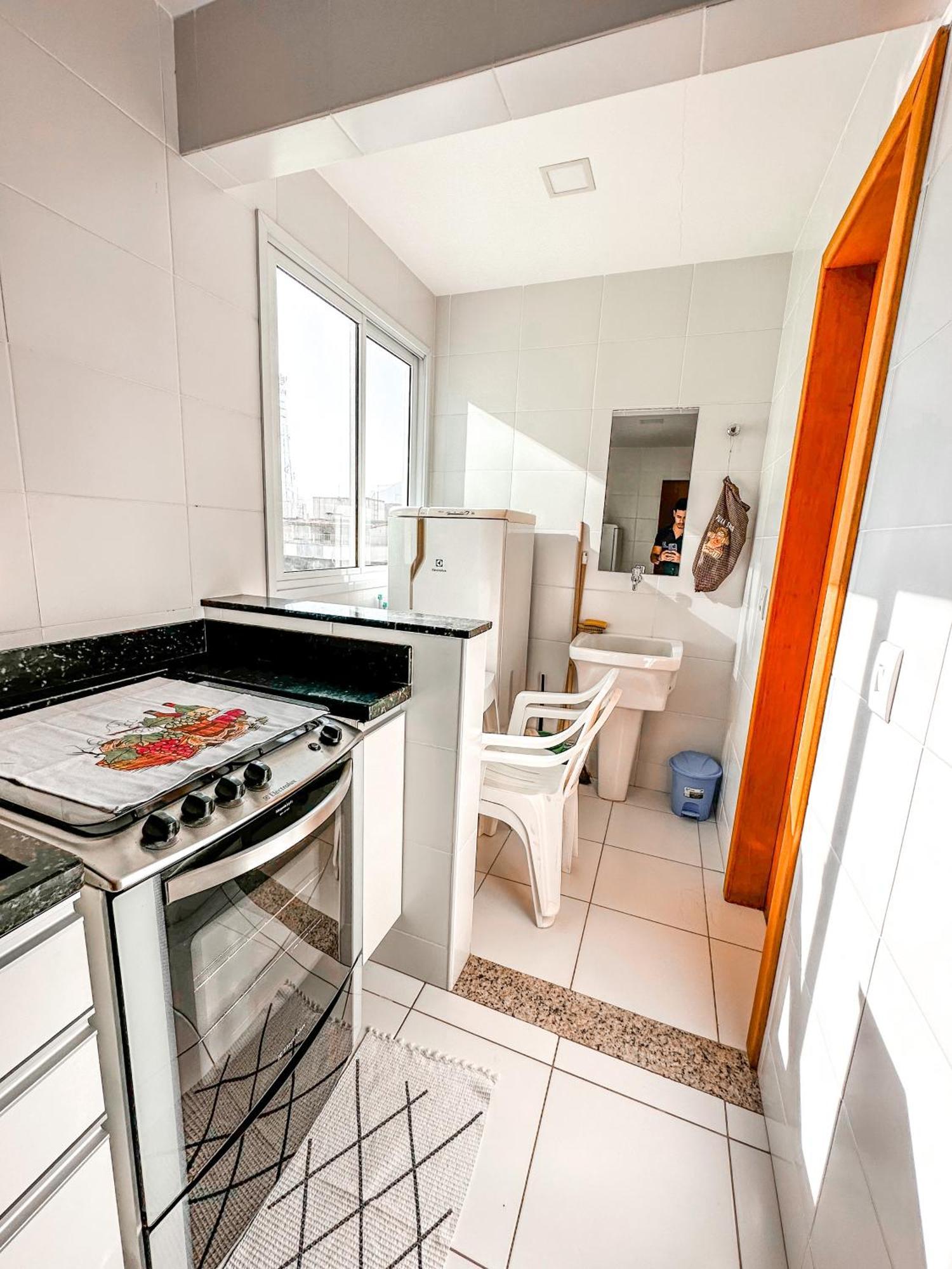 Apt Na Praia Do Morro,2 Quadras Do Mar,Com Garagem Guarapari Luaran gambar